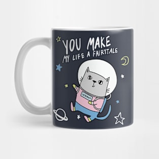 Space Cute cat Mug